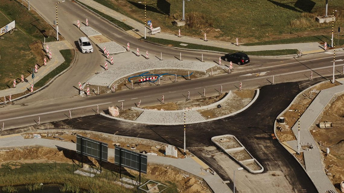 Rondo prawie gotowe. Burmistrz pokazała postępy w dniu zdrowia psychicznego Rondo prawie gotowe. Burmistrz pokazała postępy w dniu zdrowia psychicznego