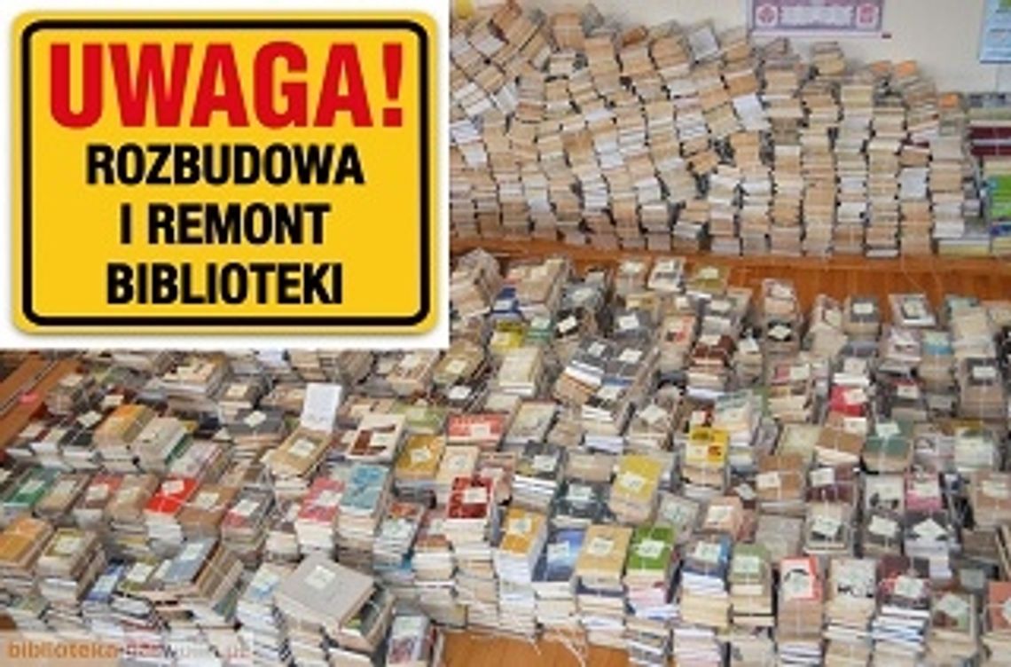 Rozpoczęła się rozbudowa biblioteki