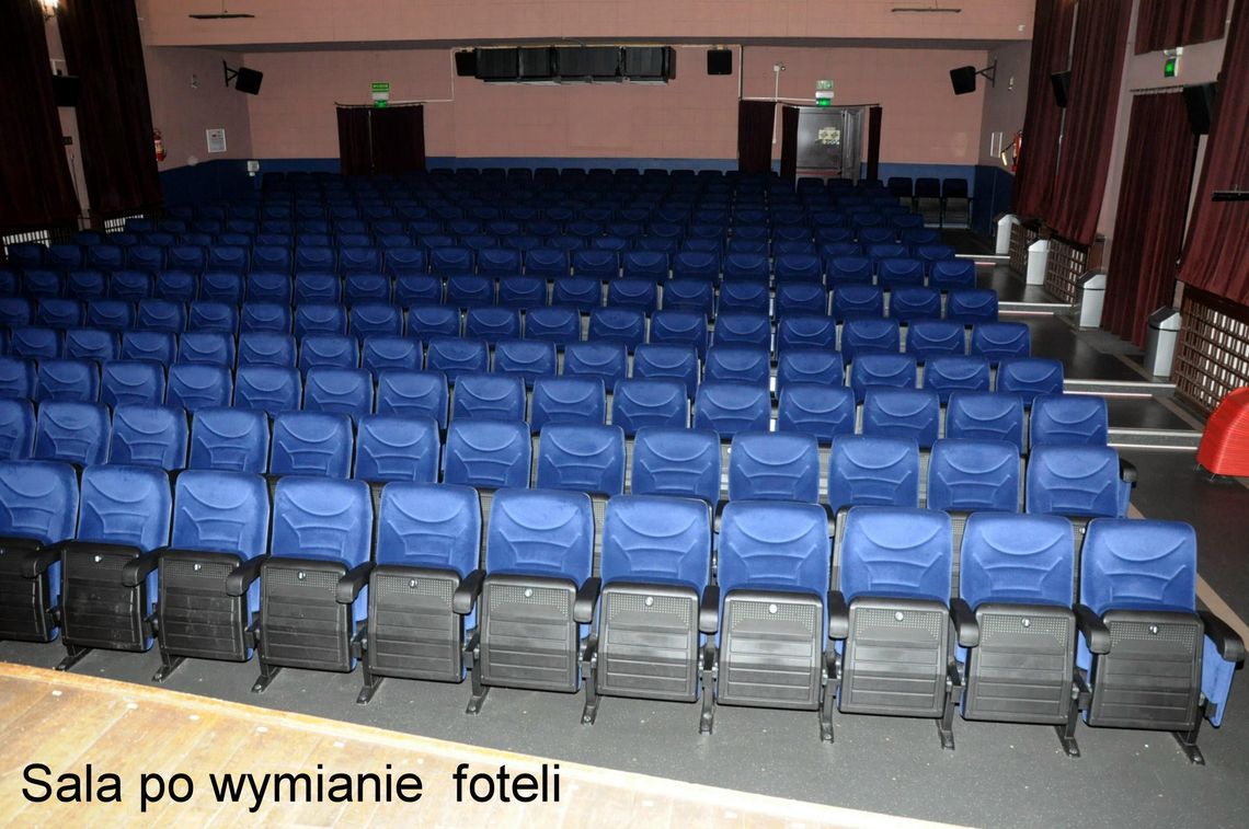 Rozsiądź się wygodnie! Nowe fotele w CSiK