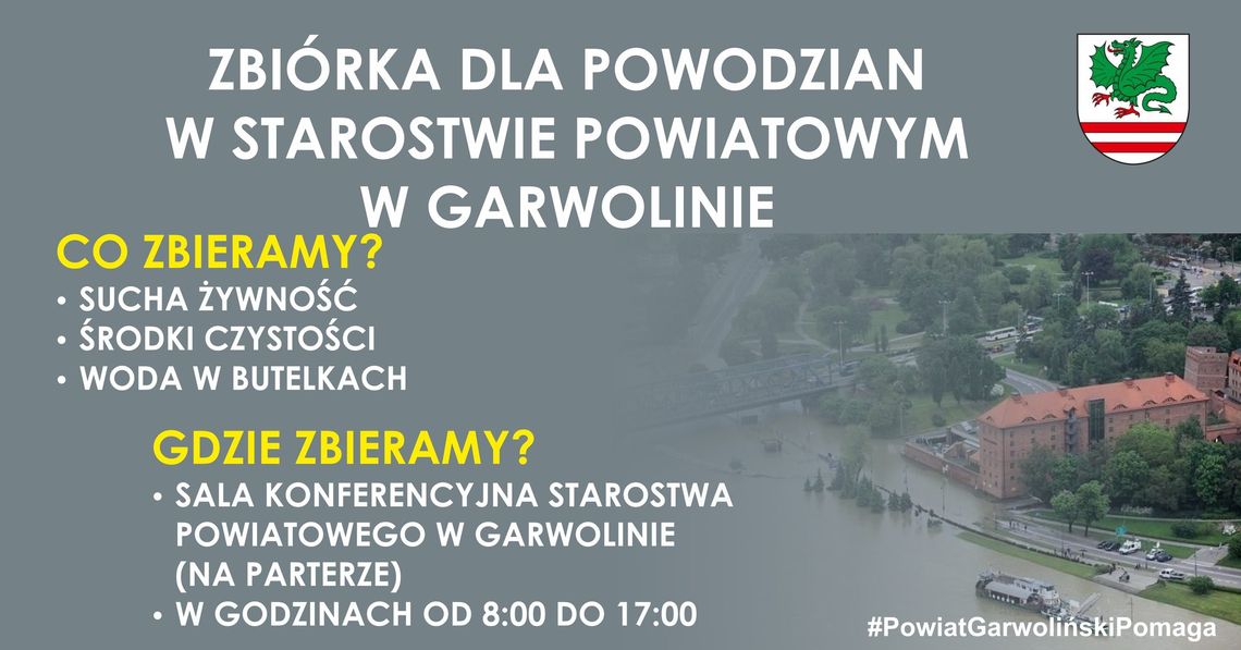 Ruszają zbiórki dla powodzian