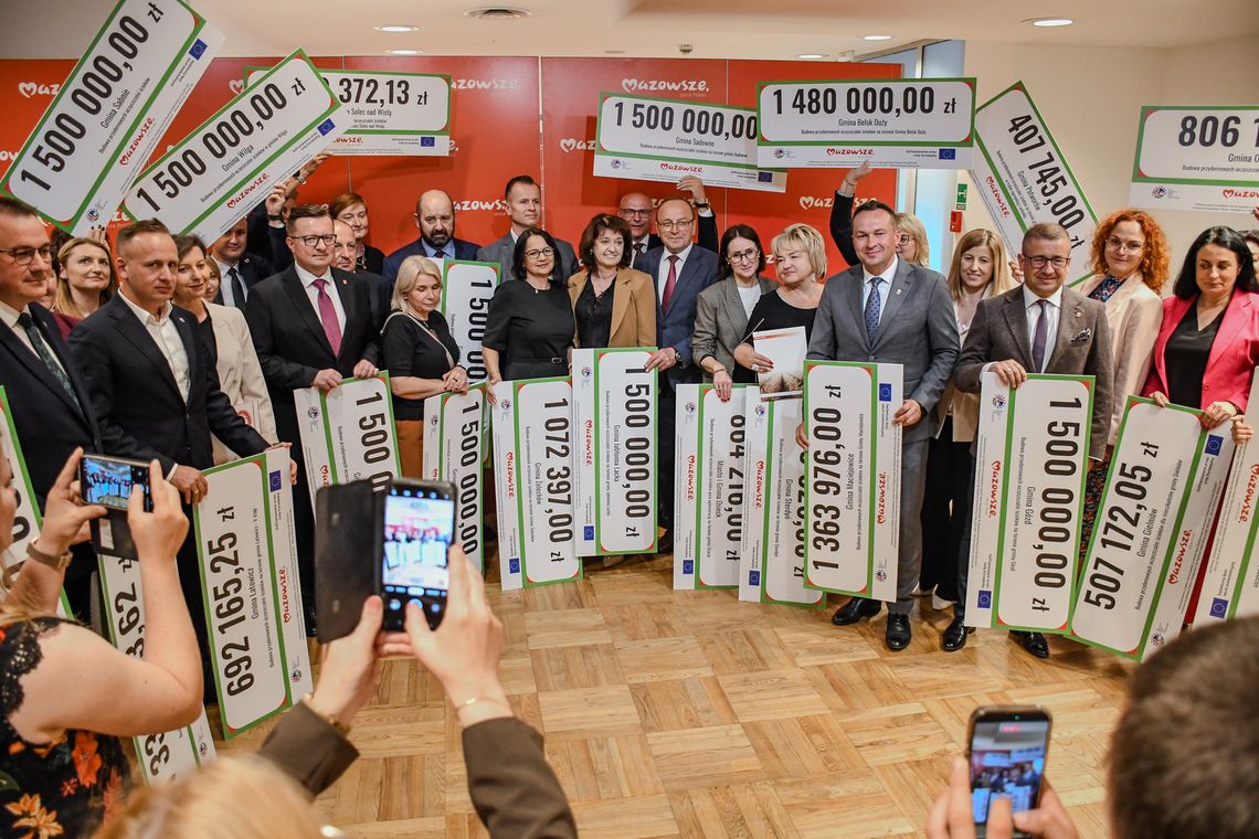 Samorząd Mazowsza wspiera budowę przydomowych oczyszczalni ścieków