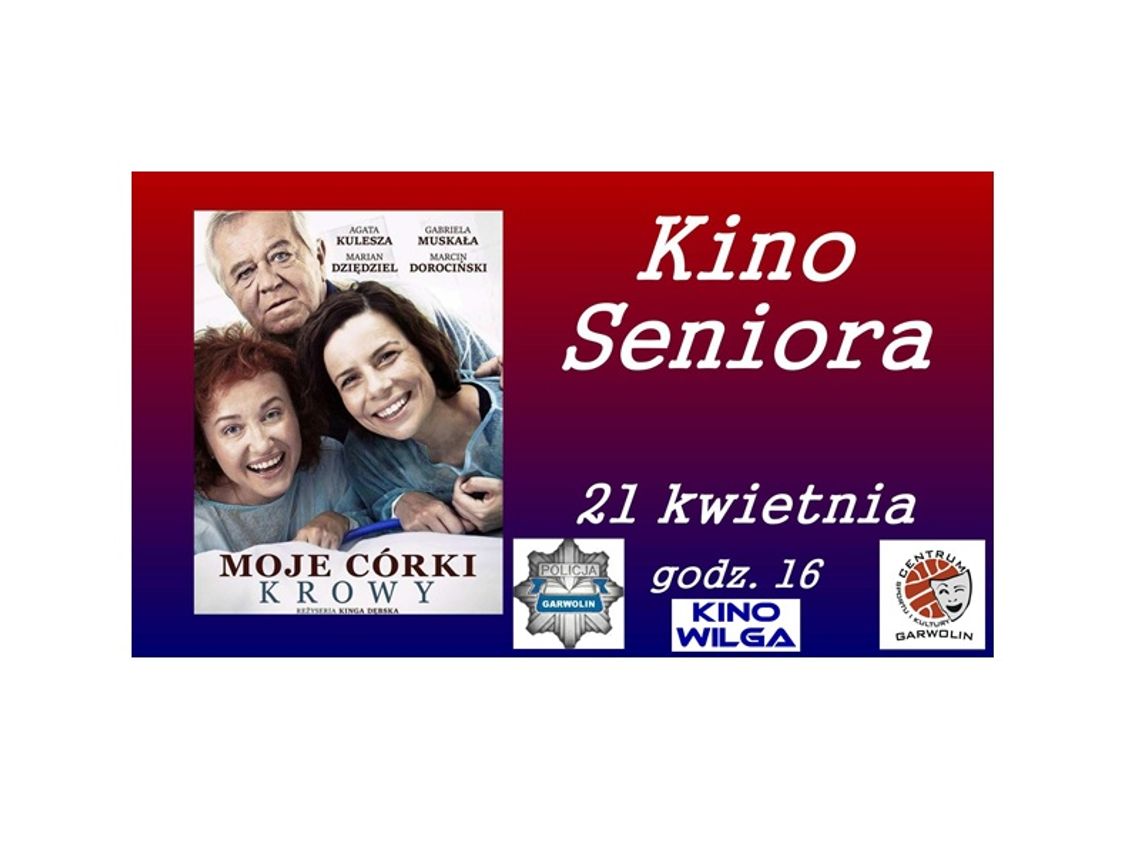 Seniorze, chodź do kina!