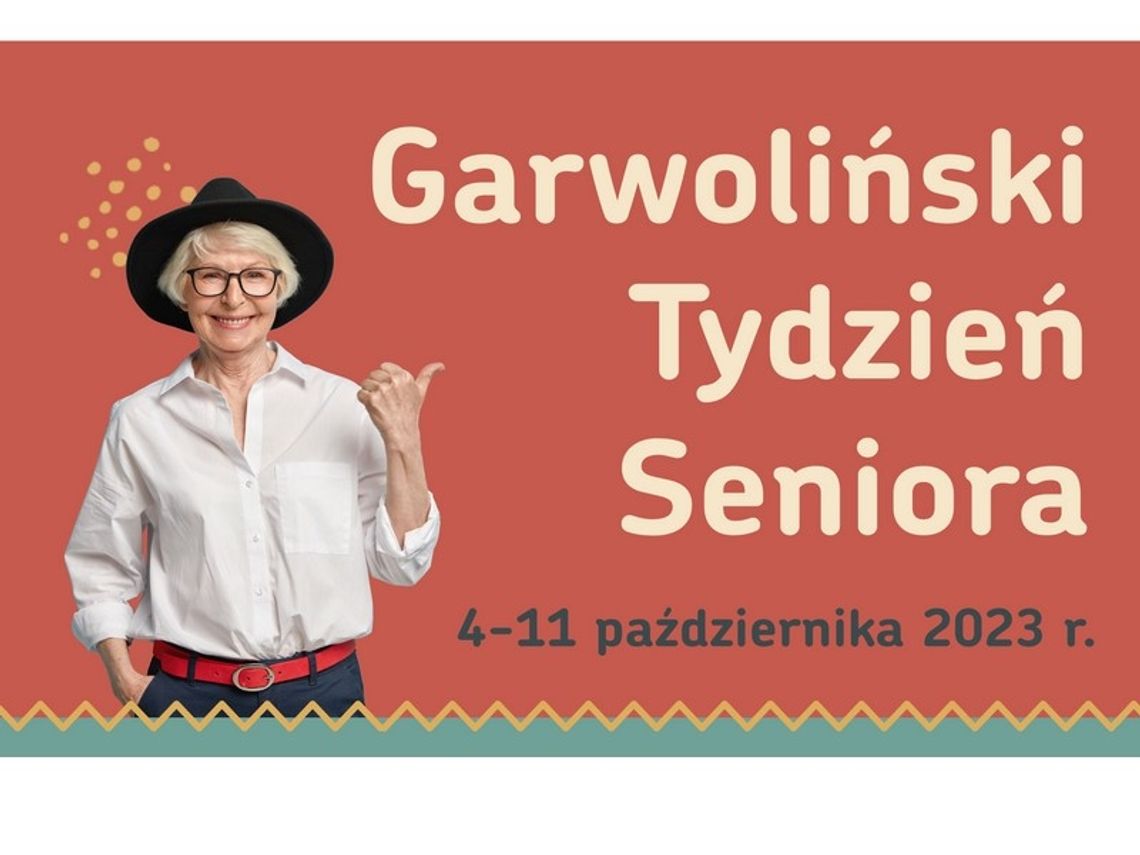 Seniorze, to coś dla Ciebie! Sprawdź program „Garwolińskiego Tygodnia Seniora”