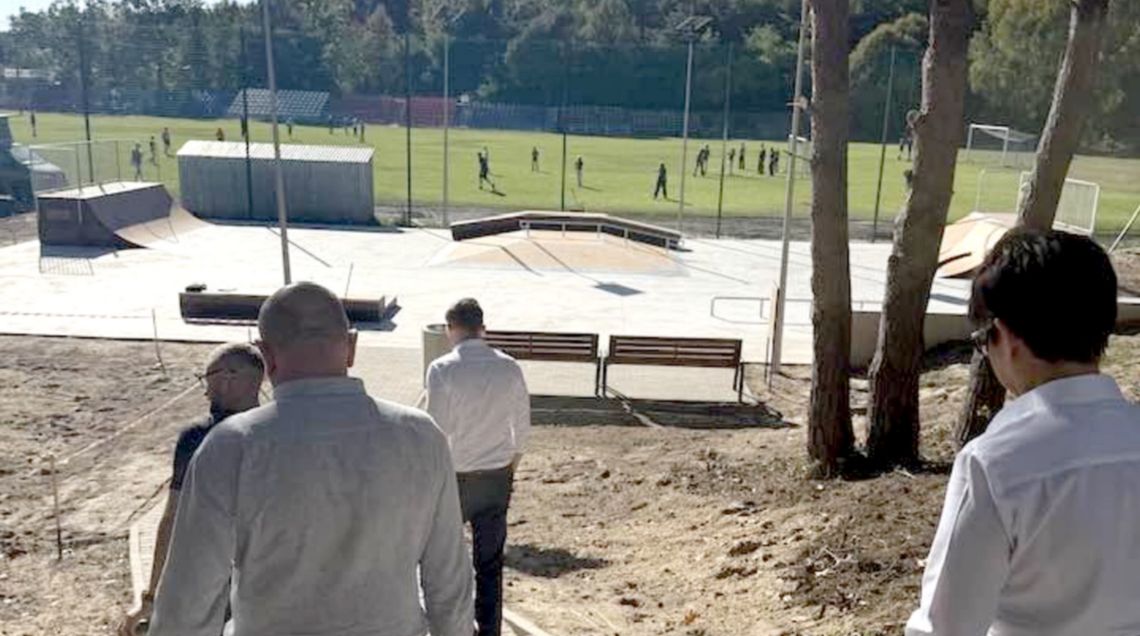 Skatepark w Łaskarzewie już gotowy. Można jeździć!