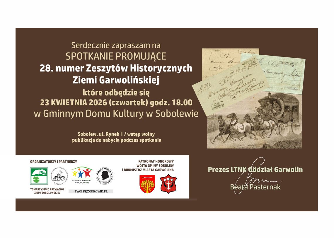 Śladami przeszłości regionu – ukazał się 28. Zeszyt Historyczny Ziemi Garwolińskiej