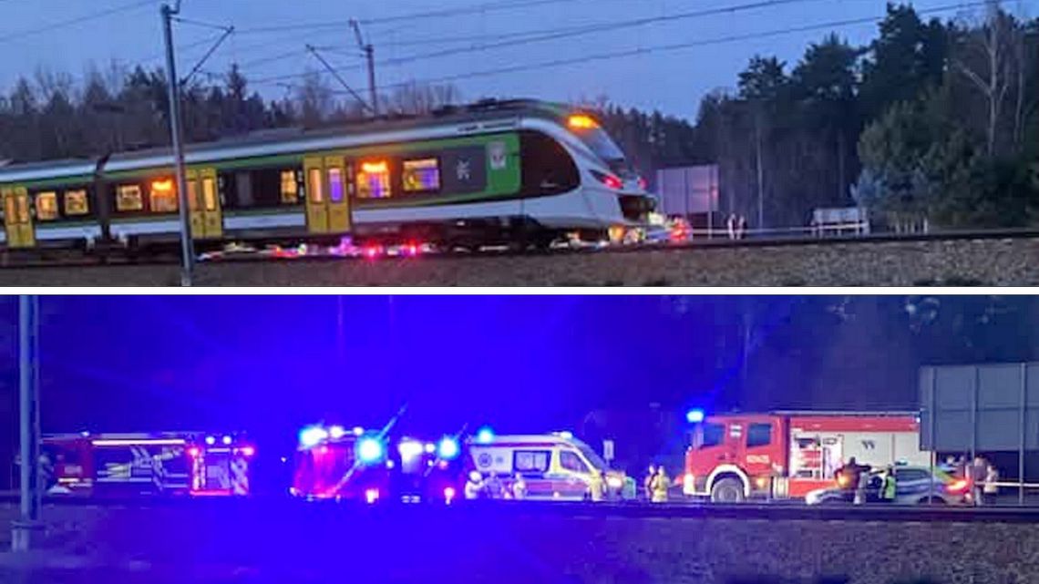 Śmiertelne potrącenie przez pociąg