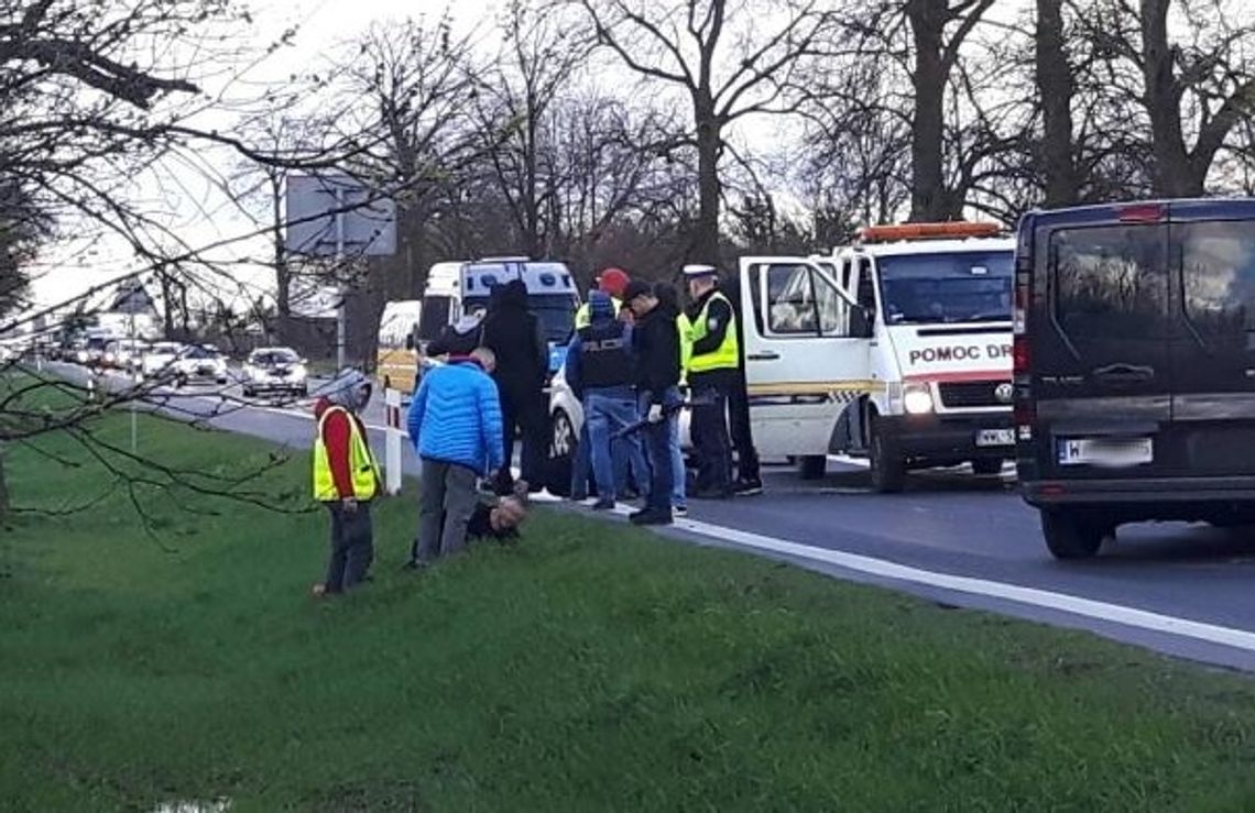 Spektakularne zatrzymanie w Puznówce [wideo]