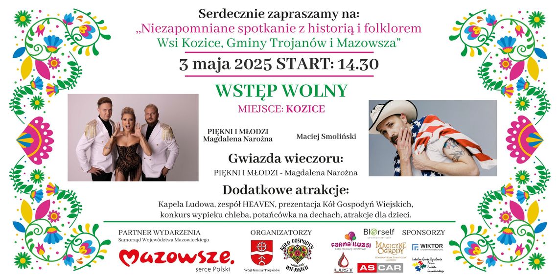 Spotkanie z folklorem w Kozicach