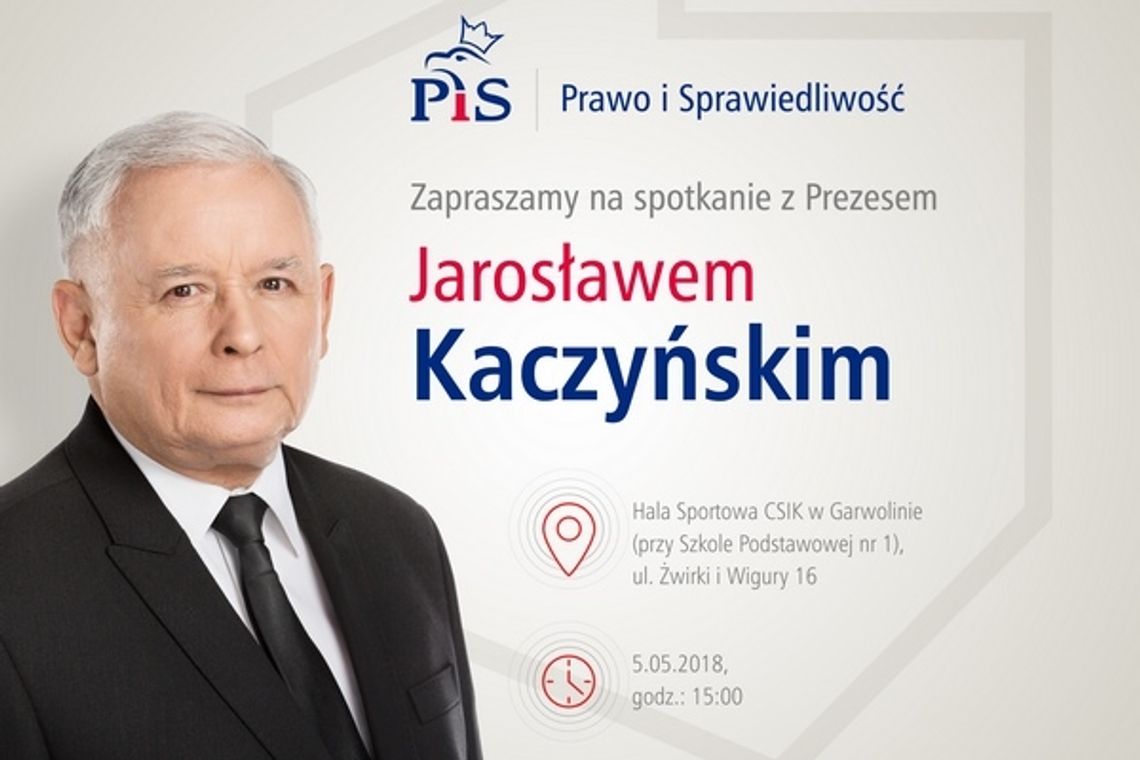 Spotkanie z Jarosławem Kaczyńskim