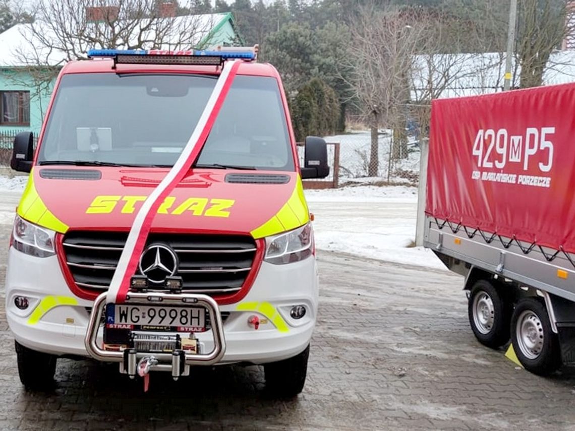 Sprinter oficjalnie w OSP Mariańskie Porzecze