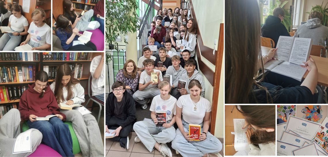 Starsi nie czytają! W młodych nadzieja!” – Ogólnopolska akcja czytelnicza w KLO w Garwolinie Starsi nie czytają! W młodych nadzieja!” – Ogólnopolska akcja czytelnicza w KLO w Garwolinie
