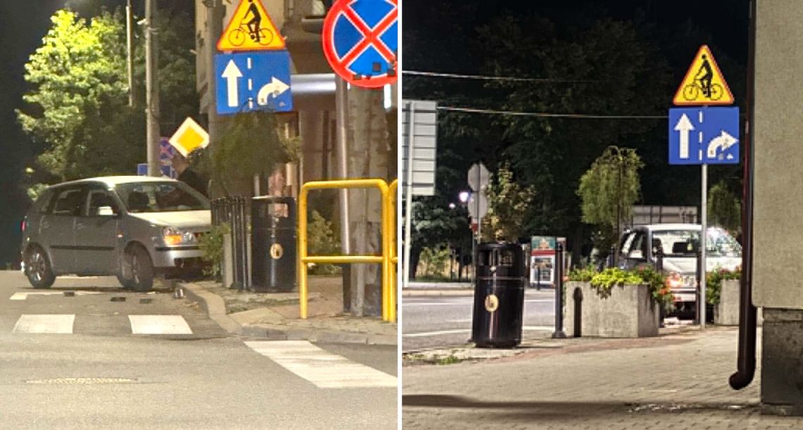 Stracił panowanie nad volkswagenem. Uderzył w bariery Stracił panowanie nad volkswagenem. Uderzył w bariery