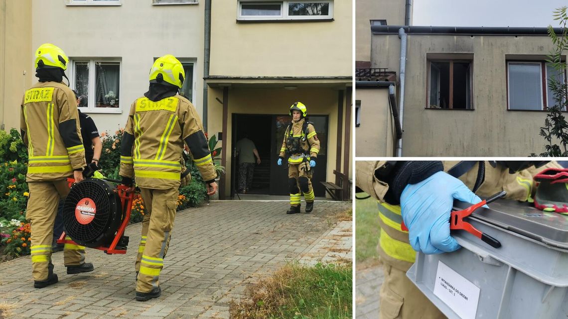 Strażacy interweniowali na Korczaka. Spalony garnek postawił blok na nogi