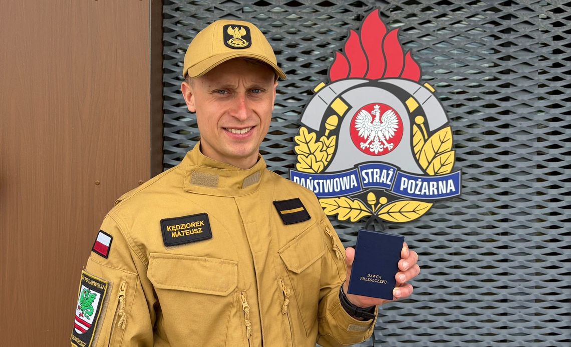Strażak z Garwolina oddał szpik kostny. „Myśl, że może uratować komuś życie była celem nadrzędnym” Strażak z Garwolina oddał szpik kostny. „Myśl, że może uratować komuś życie była celem nadrzędnym”