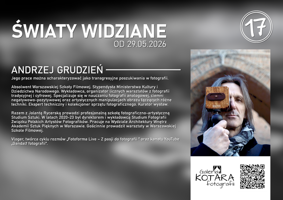 „Światy widziane” – wernisaż wystawy w Galerii „Kotara” Fotografii „Światy widziane” – wernisaż wystawy w Galerii „Kotara” Fotografii