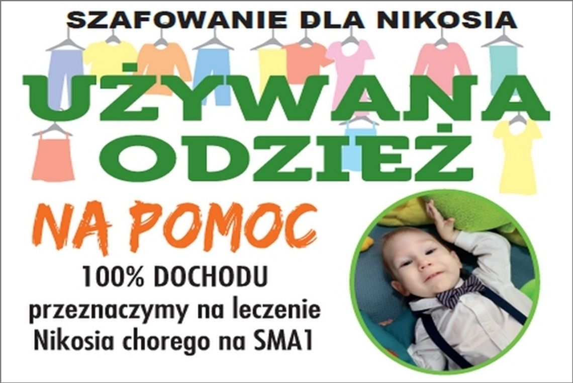 Szafowanie dla Nikosia. Oddaj niepotrzebną odzież