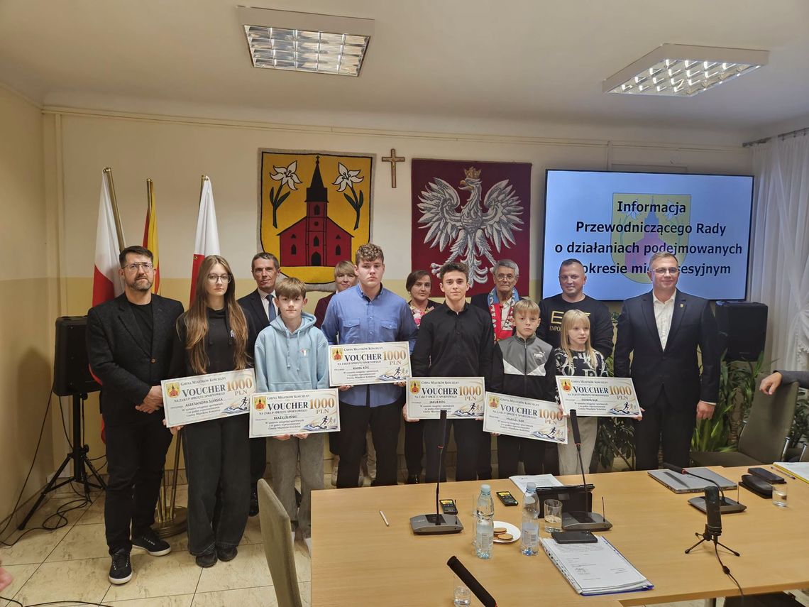 Sześcioro młodych sportowców z gminy Miastków Kościelny nagrodzonych Sześcioro młodych sportowców z gminy Miastków Kościelny nagrodzonych