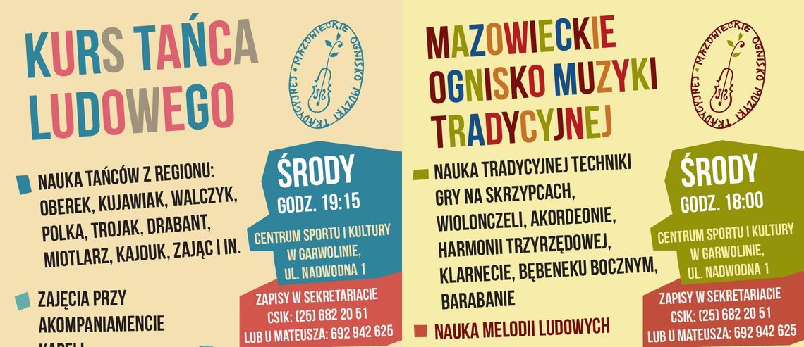Szkoła Tradycji Mazowsza Leśnego w CSiK