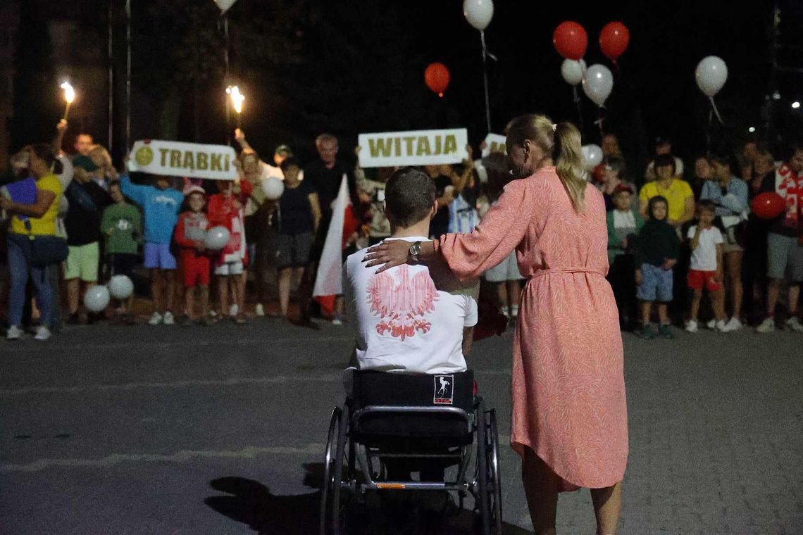 Tak Trąbki powitały podwójnego medalistę olimpijskiego