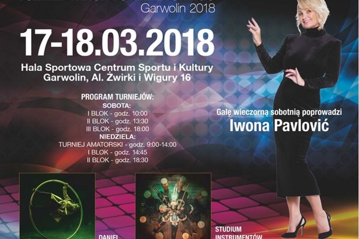 Taneczny weekend w Garwolinie. Gościem będzie Iwona Pavlović