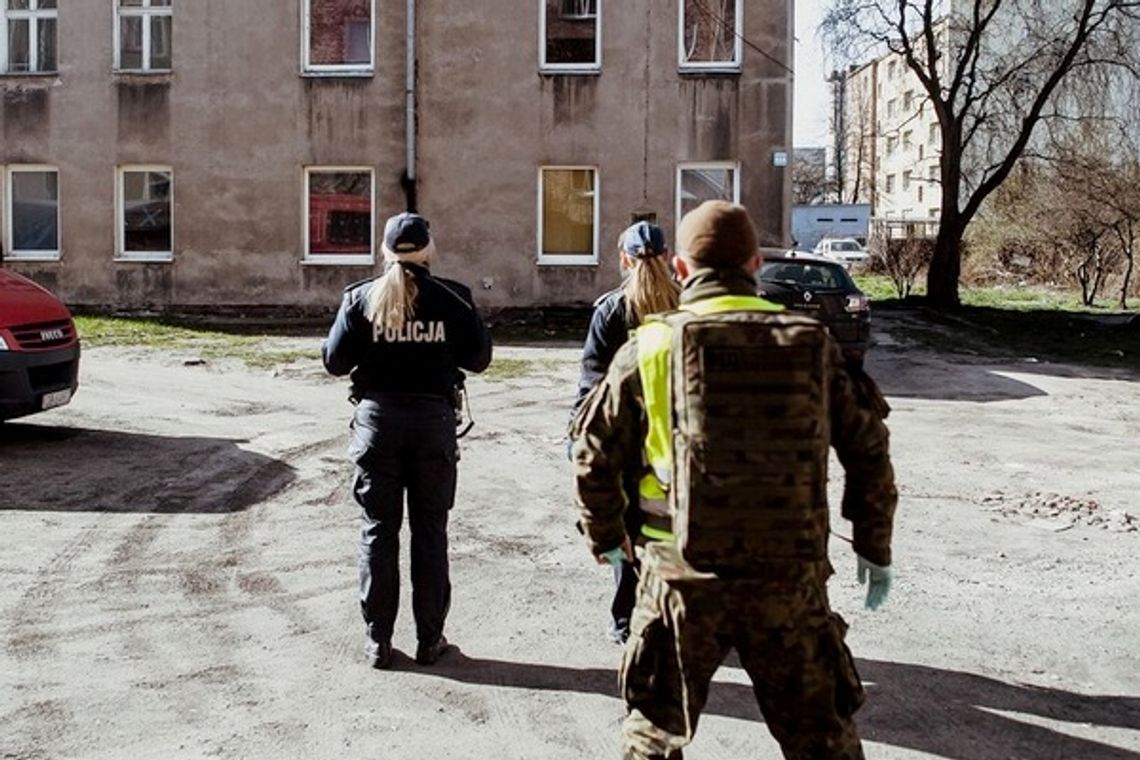 Terytorialsi wspierają policjantów z Garwolina