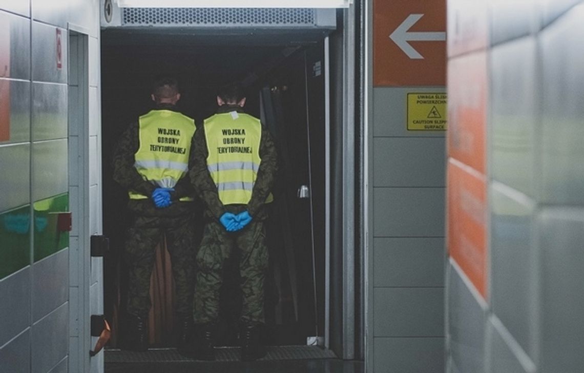 Terytorialsi z Garwolina działają na lotnisku Chopina