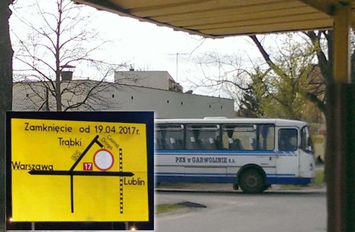 Trąbki: Zamieszanie z zawracaniem autobusów