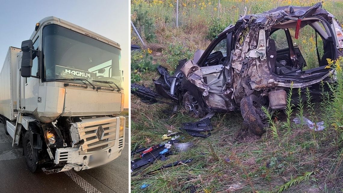 Tragiczny wypadek na S17 w Gocławiu. Dwie osoby nie żyją, trzy w szpitalu