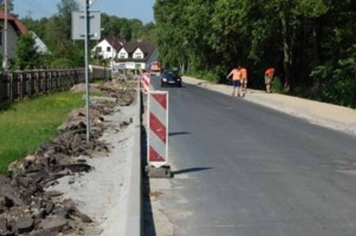 Trwa remont najważniejszej drogi powiatowej