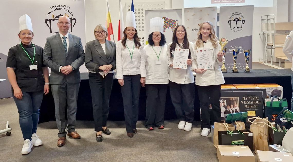 Uczennice Dwójki z sukcesem w Międzynarodowym Konkursie Gastronomicznym