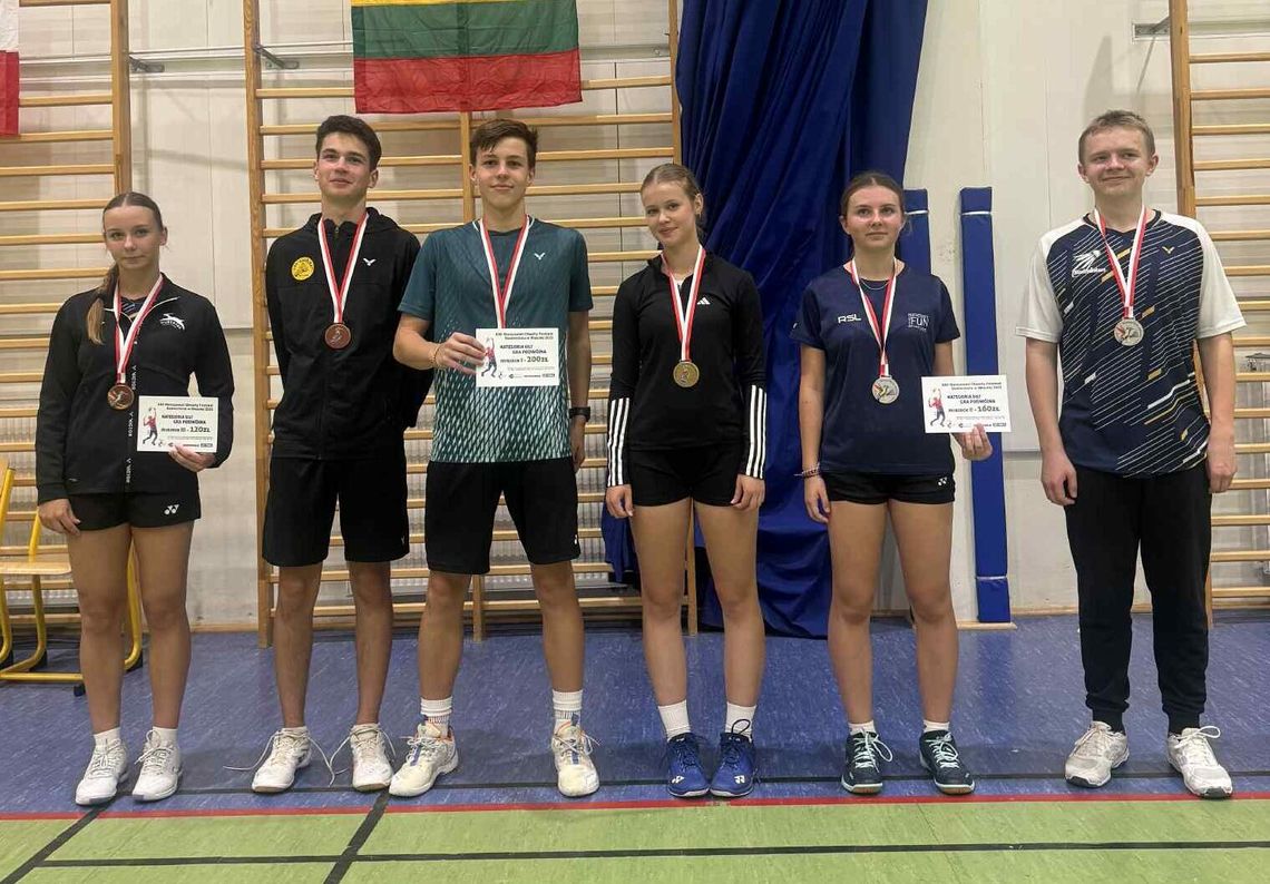 Udane starty badmintonistów w stolicy