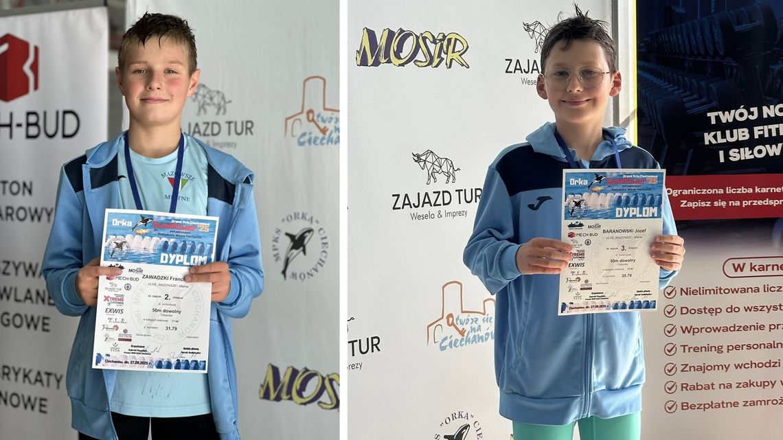 Udany początek sezonu pływaków ULKS Mazowsze Miętne