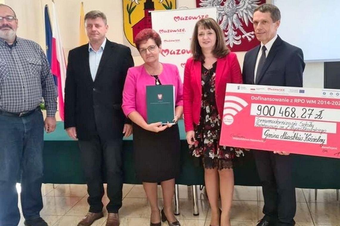 Unijne pieniądze na termomodernizację szkoły w Miastkowie Kościelnym