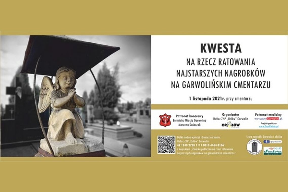 Uratuj stare nagrobki! Wesprzyj kwestę!