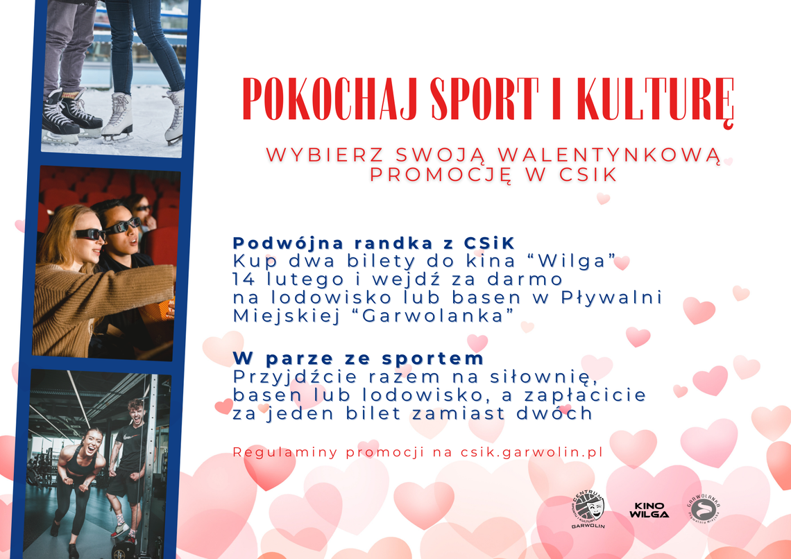 Walentynki ze sportem i kulturą