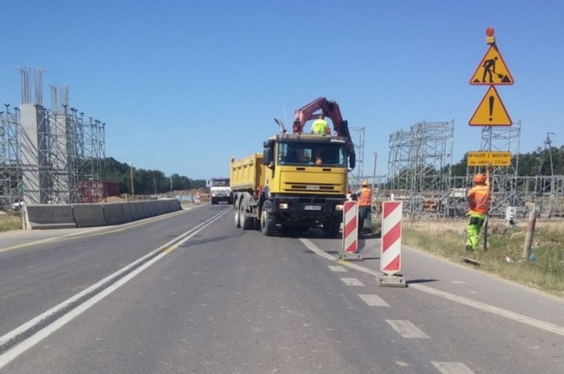 Wjechał na teren budowy S17. Zginął w wypadku