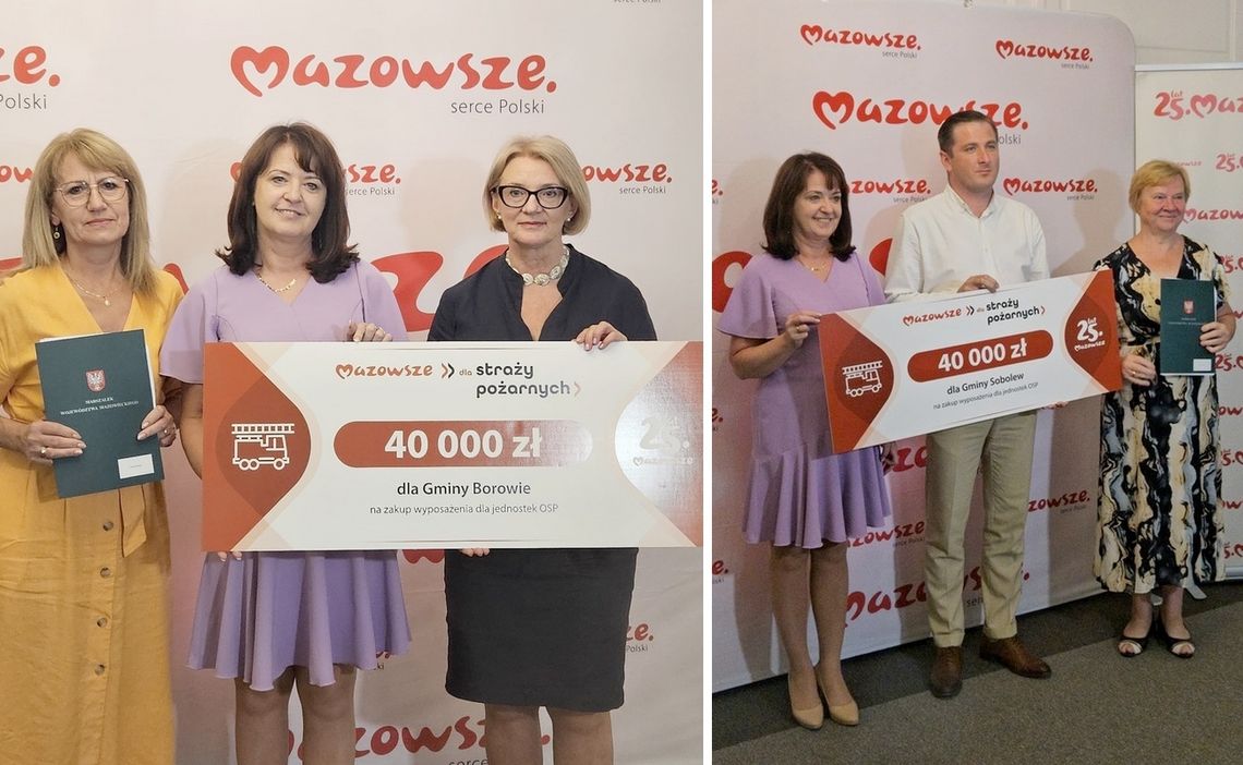 Właściciele zabytków i strażacy ze wsparciem samorządu Mazowsza