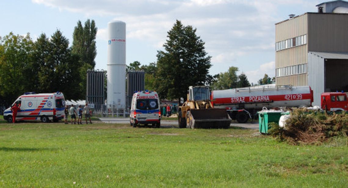 Wyciek w Hucie Szkła Czechy