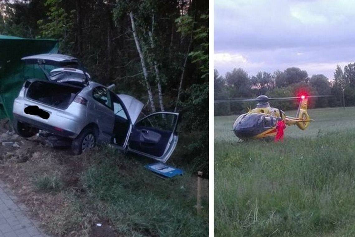 Wypadek na nadwiślance. Śmigłowiec przyleciał po 9-latka