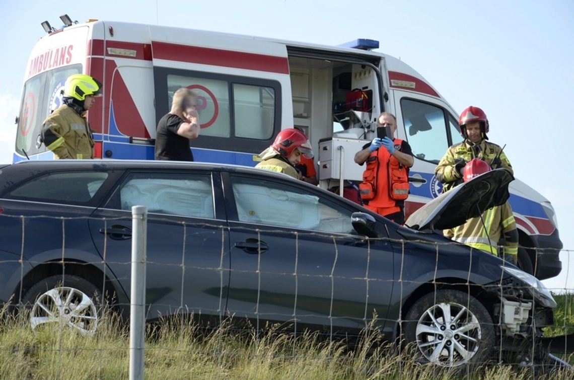 Wypadek na obwodnicy Garwolina. Ogromne korki na S17