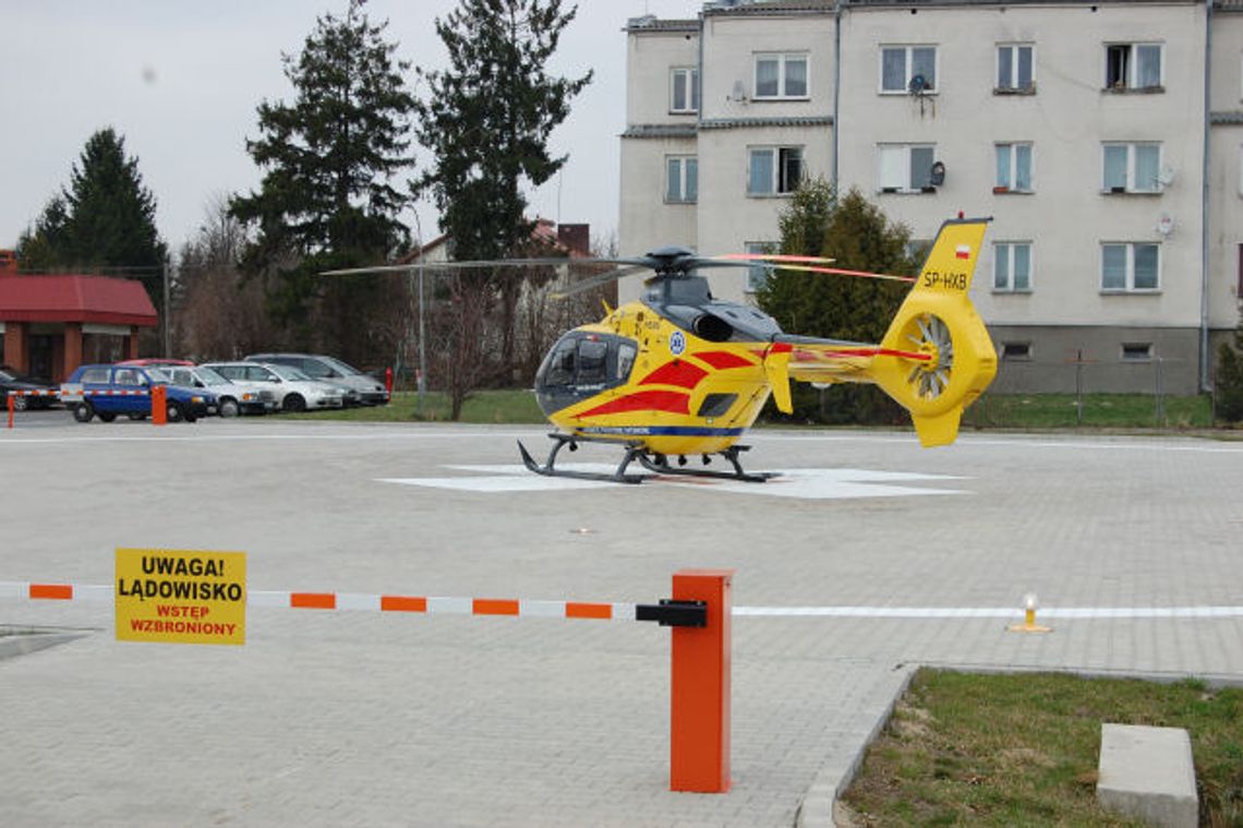 Wypadek na rajdzie. Kolarza zabrał helikopter