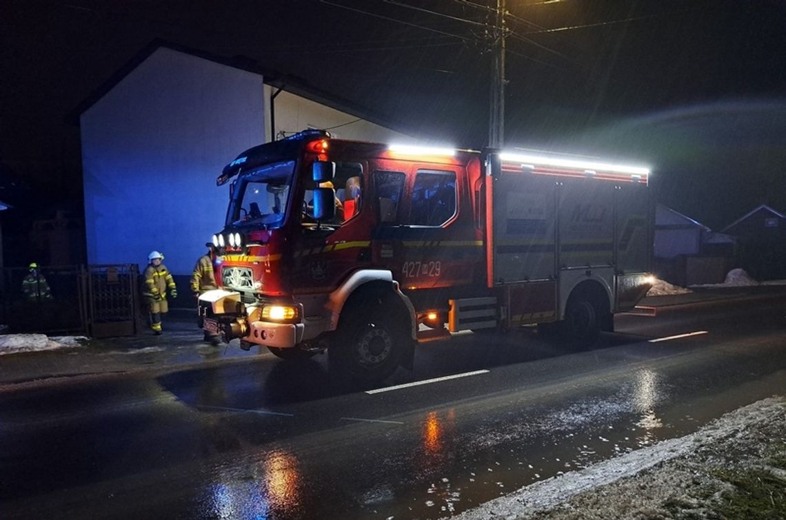 Wypadek podczas schodzenia do piwnicy