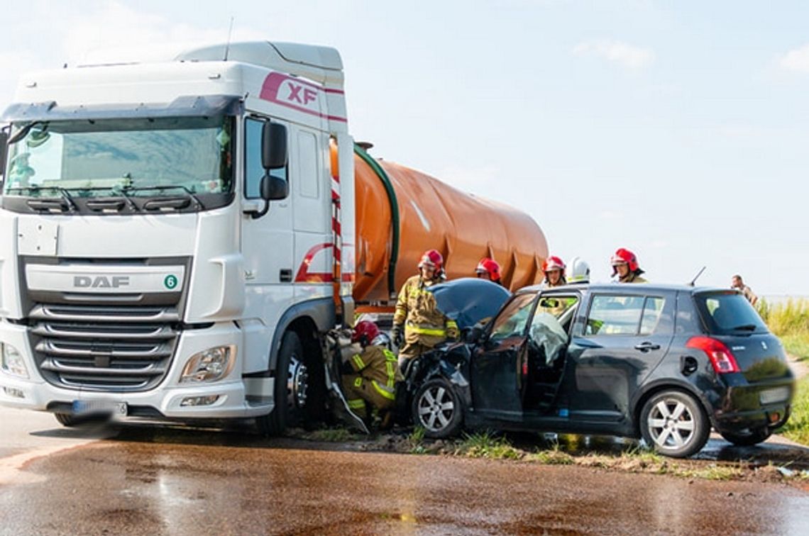 Wypadek przy oczyszczalni