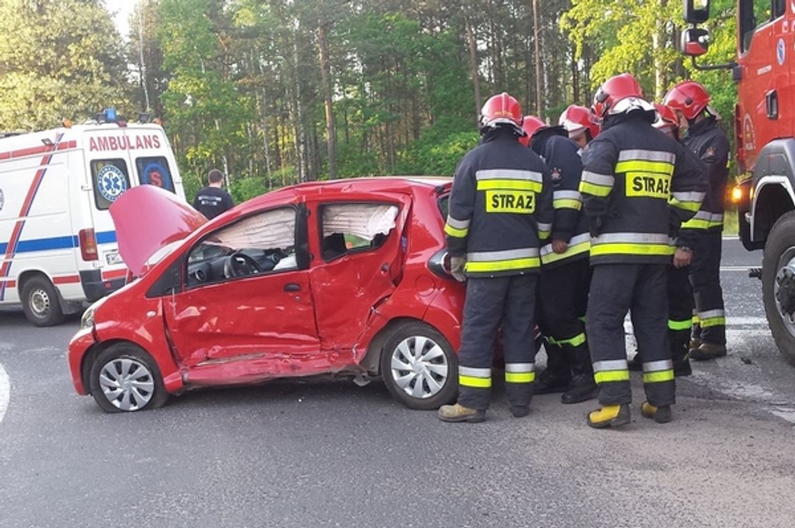 Wypadek w Wildze. Utrudnienia na nadwiślance