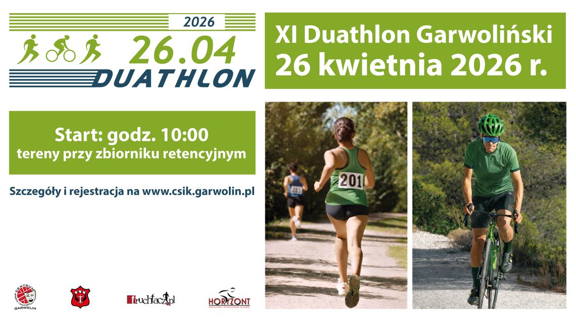 XI Duathlon Garwoliński – 26 kwietnia