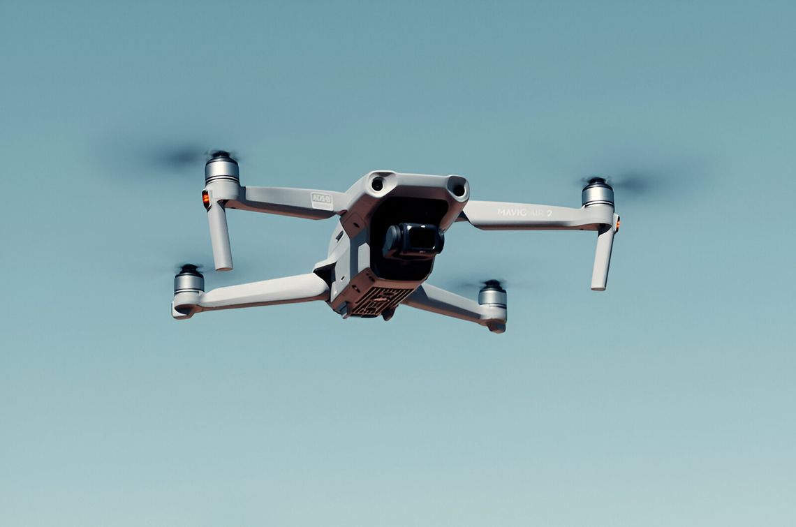 Z powietrza widać więcej – dron wsparł działania garwolińskiej drogówki