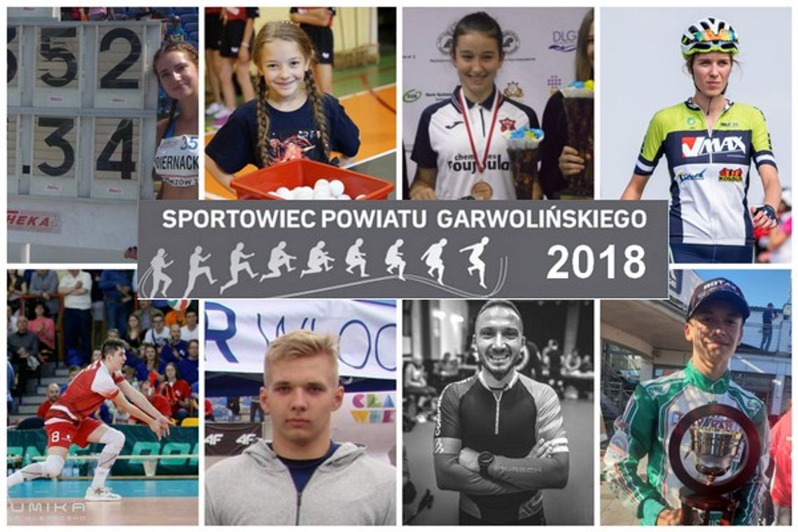 Zagłosuj i wybierz ?Sportowca Powiatu Garwolińskiego 2018?