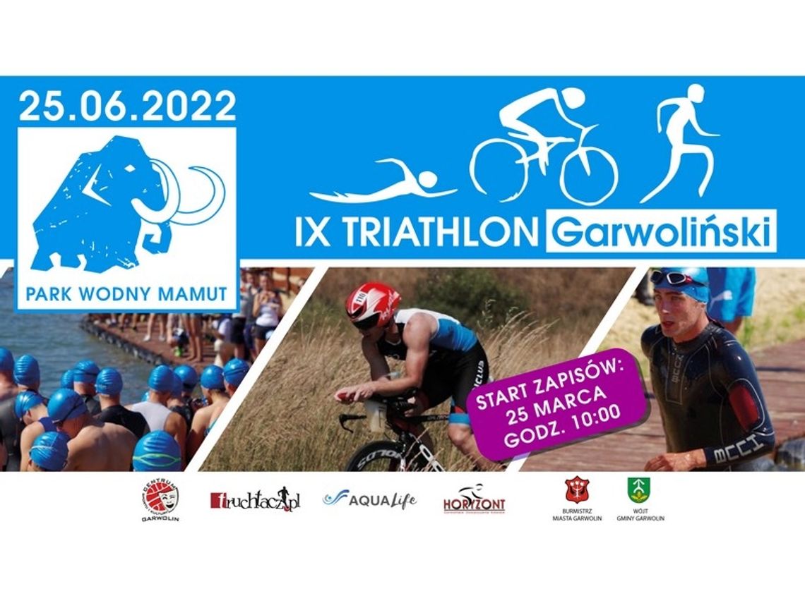 Zapisy na IX Triathlon Garwoliński – czas start!