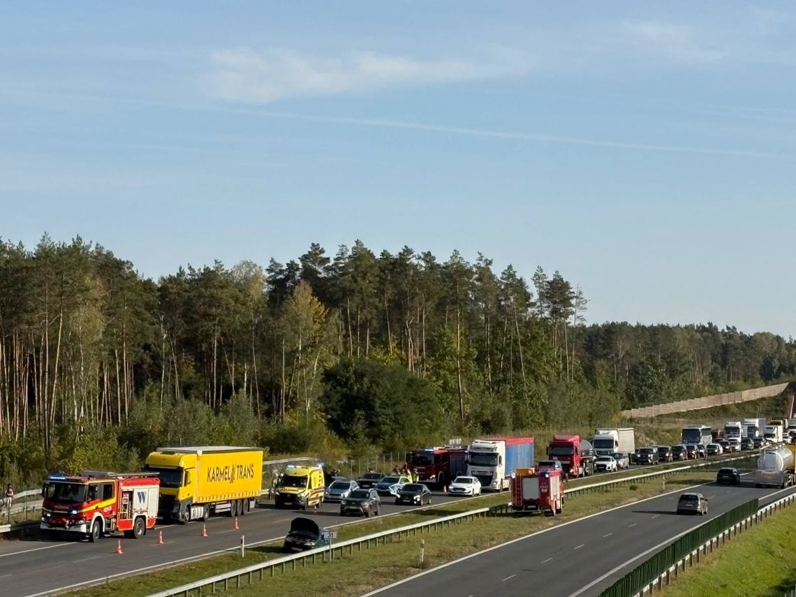 Zderzenie na S17 w Gocławiu Zderzenie na S17 w Gocławiu