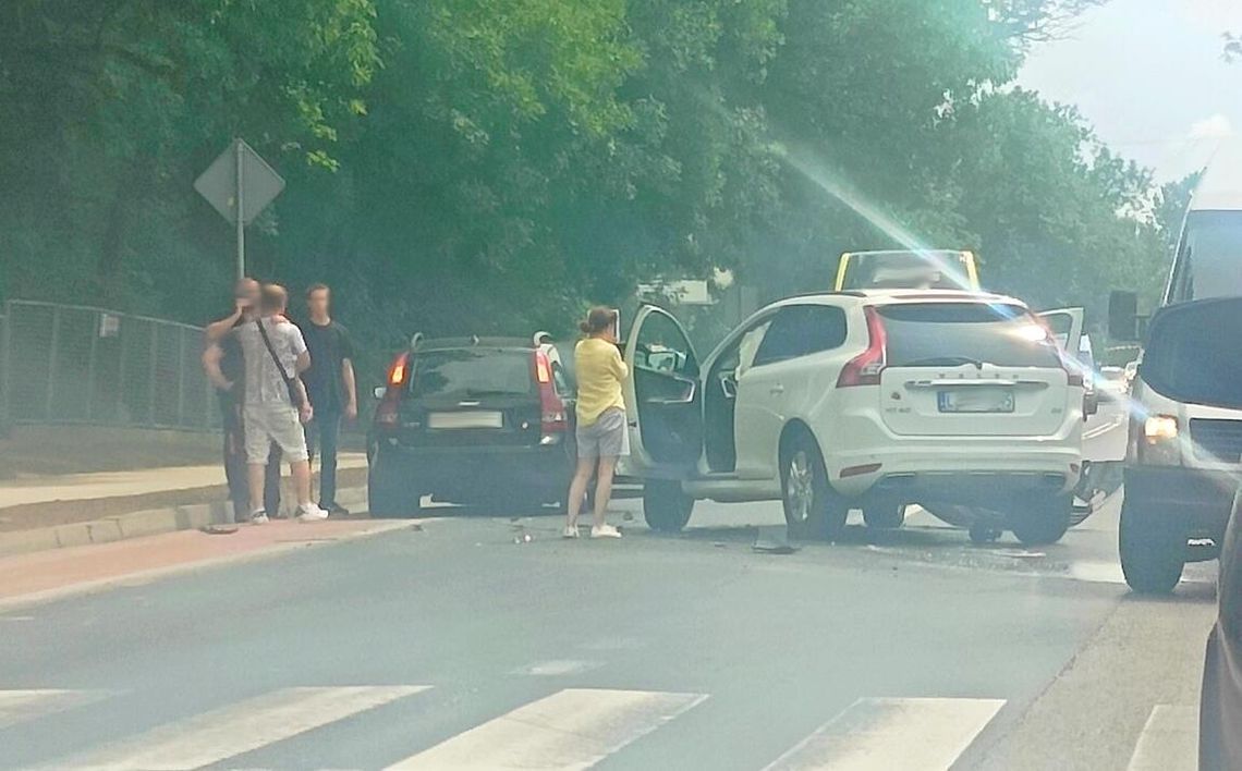 Zderzenie na skrzyżowaniu